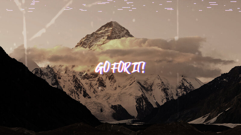 Snow-capped Mountain Peak — Brown, Dramatic, Sunrise
