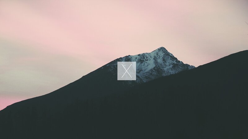 Snow-capped Mountain Peak — Pink, Serene, Sunset, Photograph, Sky