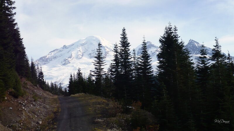 Snow-capped Mountain Peak — White, Serene, Morning