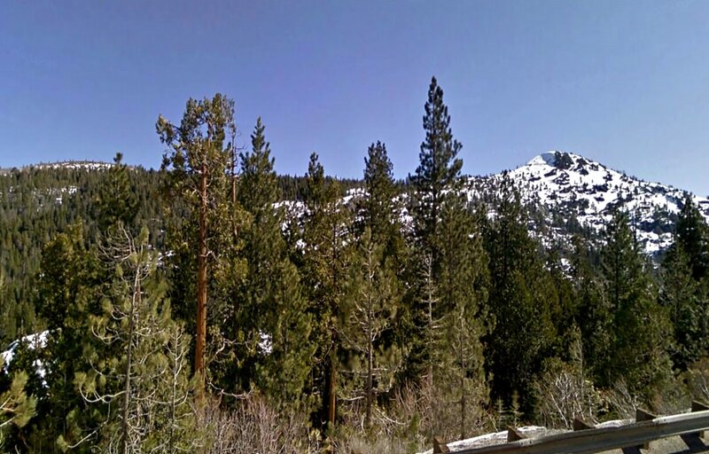 Snow-capped Mountain Range — Blue, Serene, Winter
