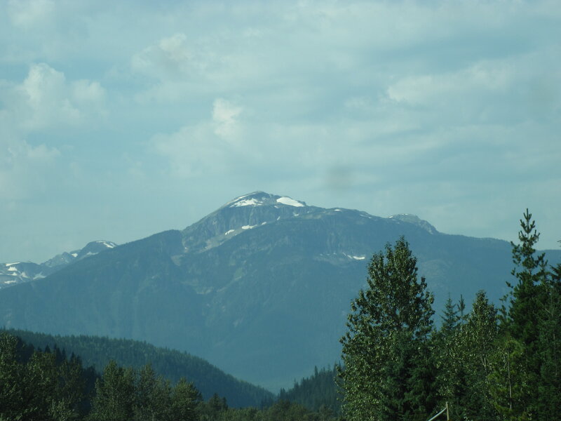 Snow-capped Mountain Range — Green, Serene, Afternoon, Photograph, Trees