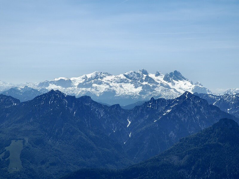 Snow-capped Mountain Range — Mountains