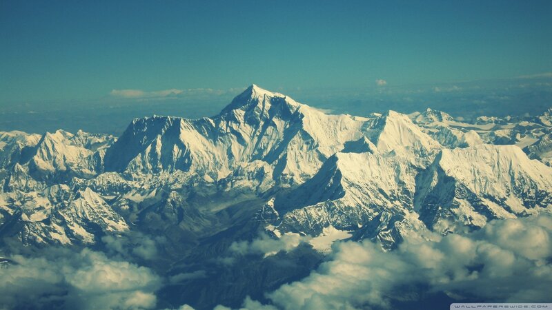 Snow-capped Mountain Range — Sky