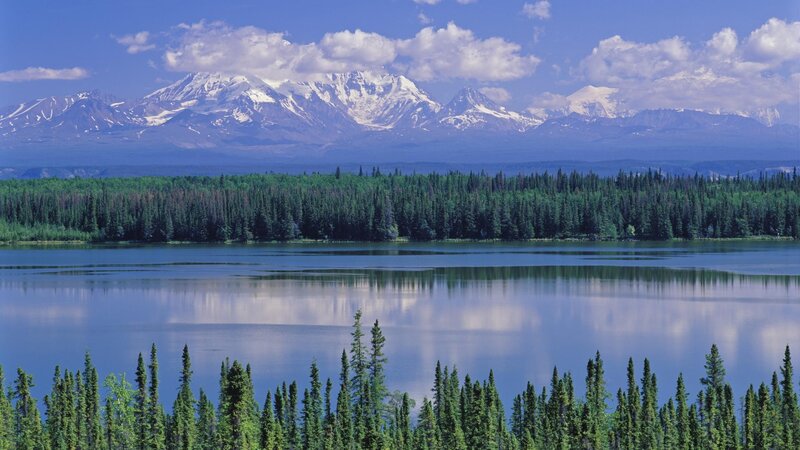 Snow-capped Mountains — Afternoon, Photograph