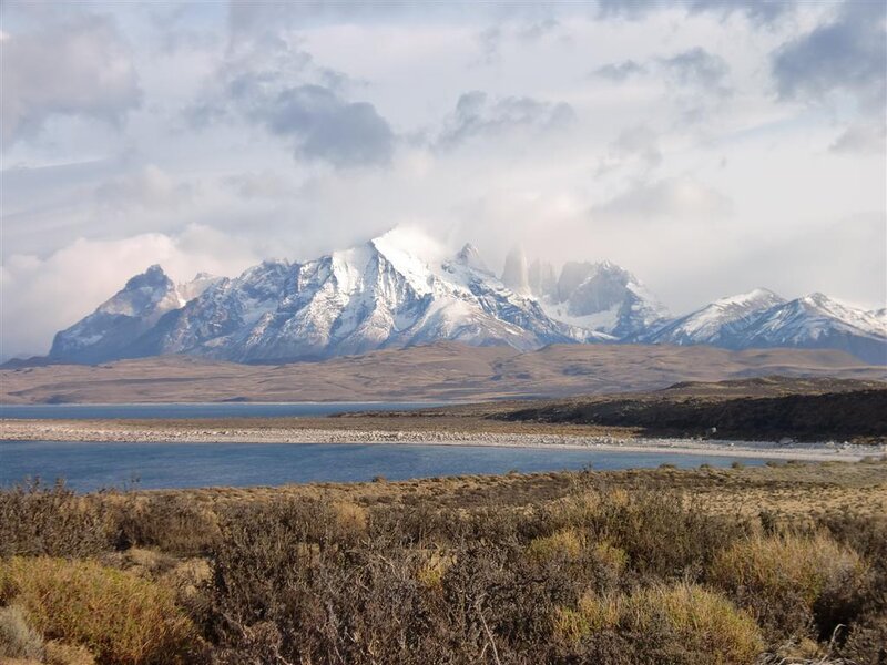 Snow-capped Mountains — Blue, Dramatic, Photograph, Lake