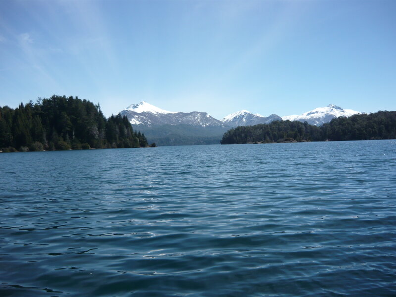 Snow-capped Mountains — Blue, Serene, Afternoon, Photograph, Lake