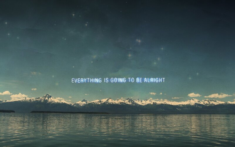 Snow-capped Mountains — Blue, Serene, Night, Photograph, Lake, Stars, Clouds