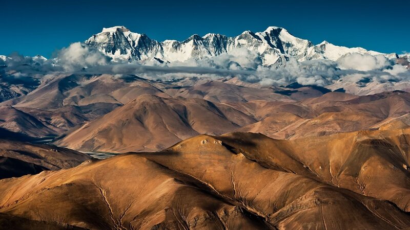 Snow-capped Mountains — Dramatic, Hills