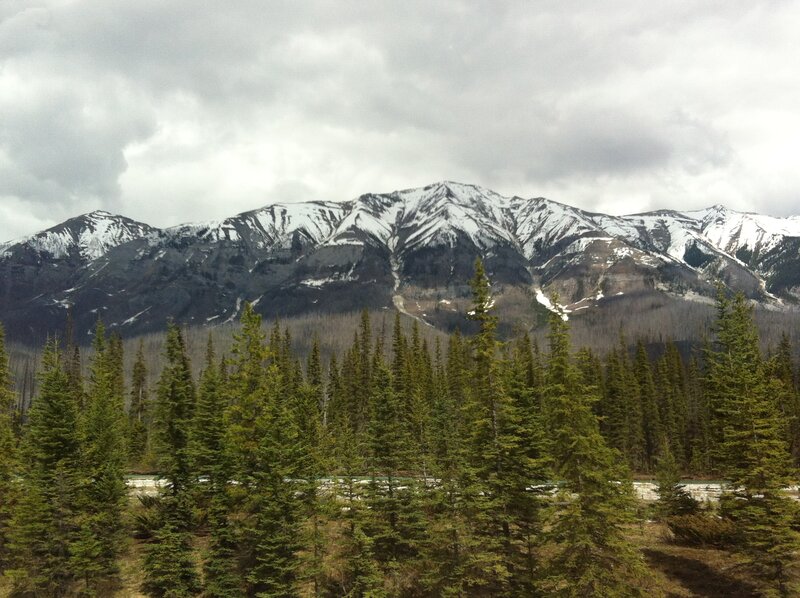 Snow-capped Mountains — Green, Dramatic, Spring