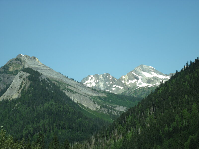 Snow-capped Mountains — Green, Serene, Afternoon, Photograph, Forests, Rocks