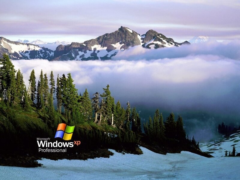 Snow-capped Mountains — Purple, Serene