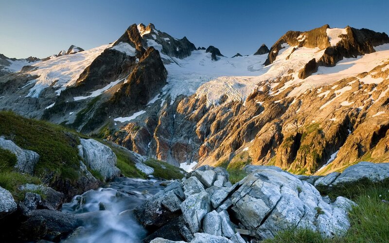 Snow-capped Mountains — Stream