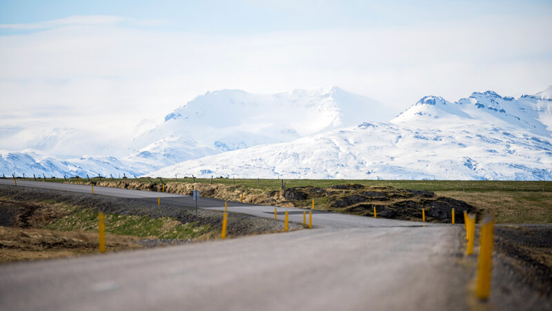 Snow-capped Mountains — White, Serene, Winter