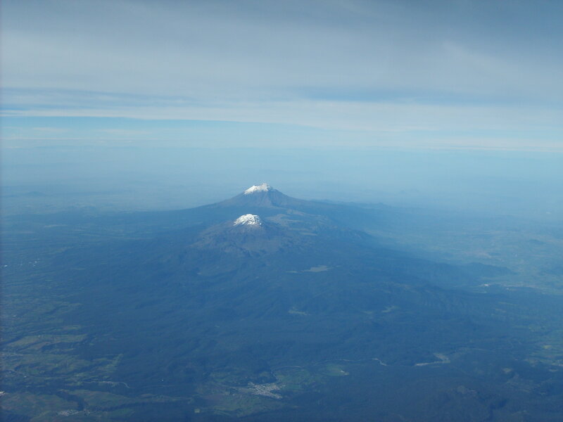 Snow-capped Volcanoes — Blue