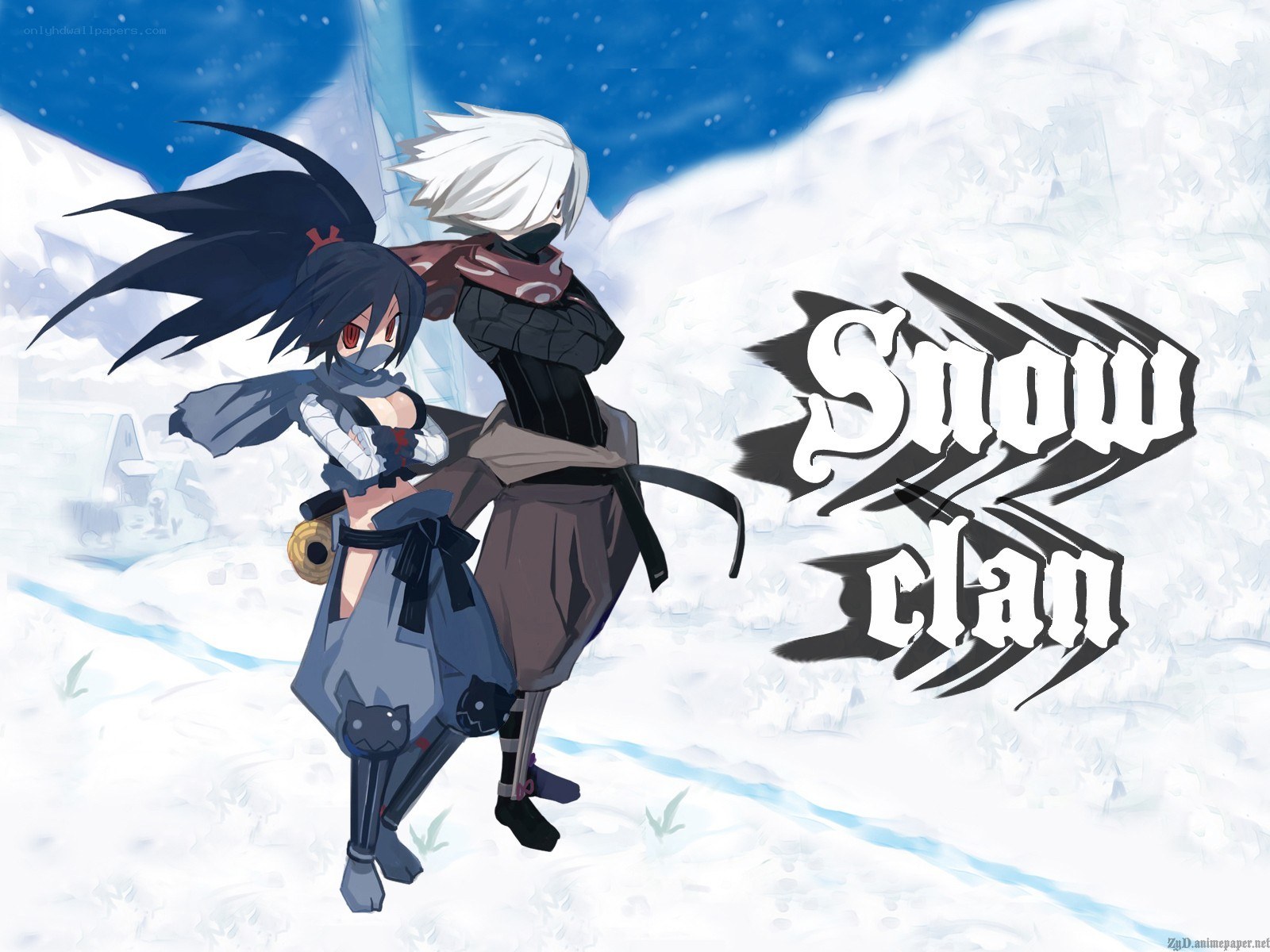 Snow Clan anime characters