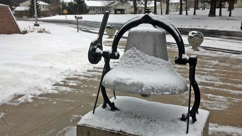 Snow-covered Bell — White