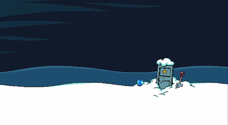 Snow-covered Chest