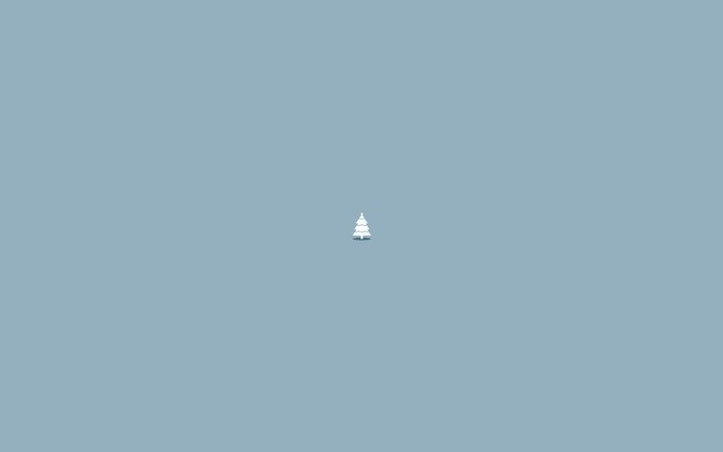 snow-covered christmas tree