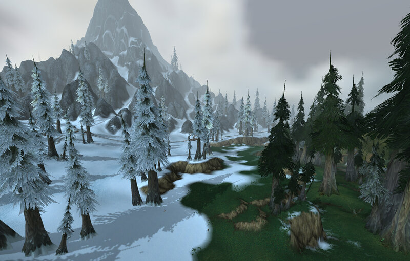 Snow-covered Forest — White, Cold, Serene