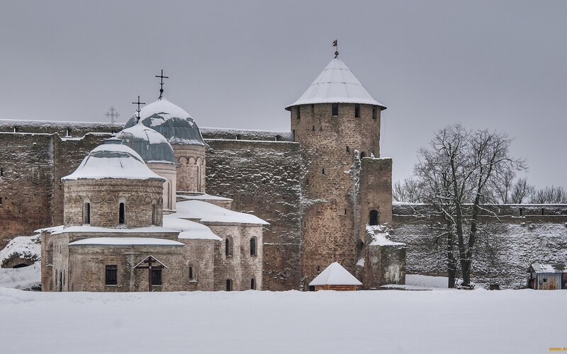 Snow-covered Fortress