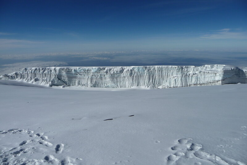 Snow-covered Glacier