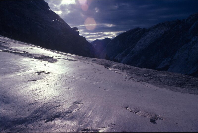 Snow-covered Glacier — White