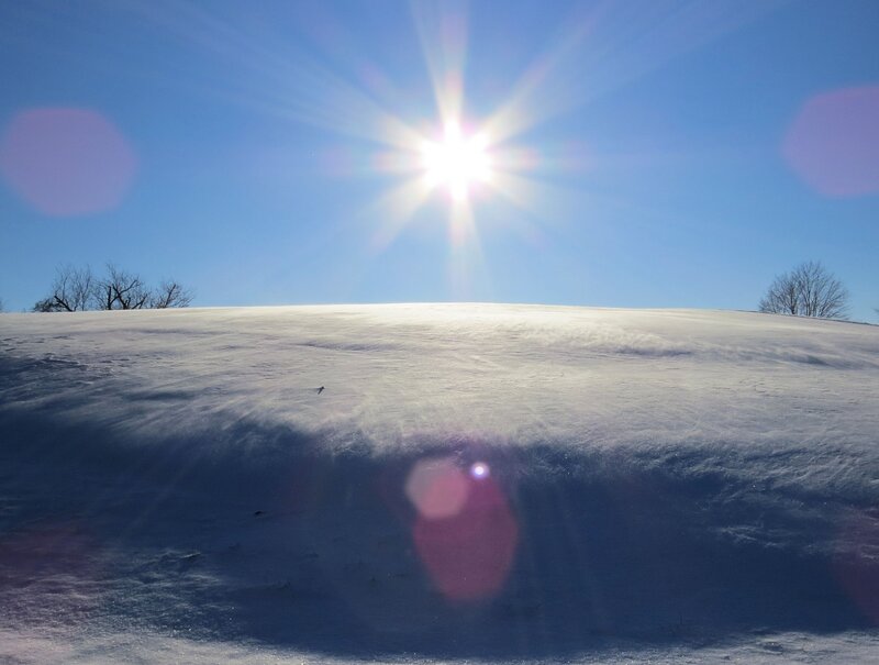 Snow-covered Hill