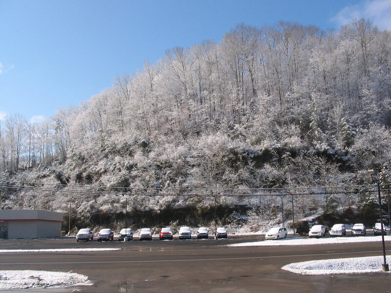 Snow-covered Hillside — White, Calm