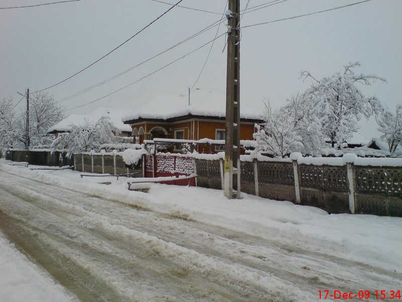 Snow-covered House — White, Cold, Winter, Photograph, Fence, Trees