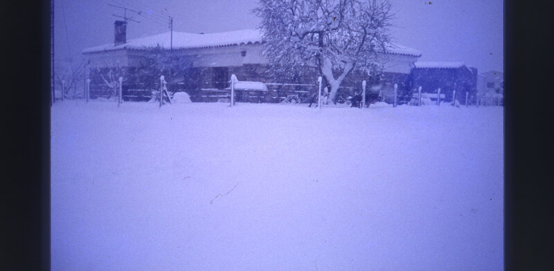 Snow-covered House — White, Cold, Winter
