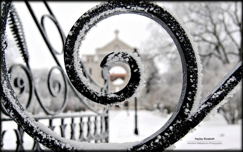 Snow-covered Iron Gate