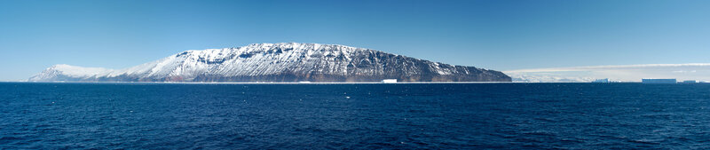 Snow-covered Island — Blue