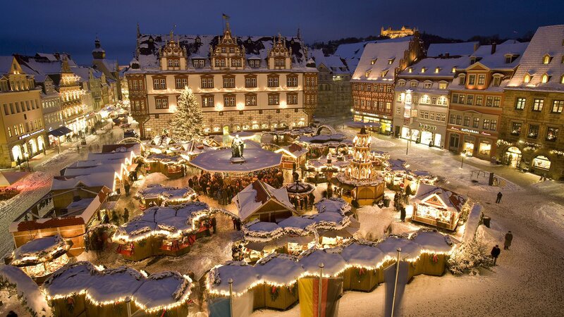 Snow-covered Market Square