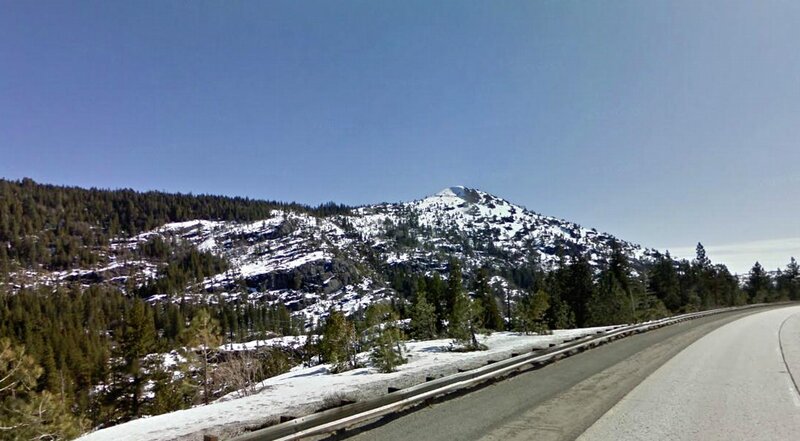 Snow-covered Mountain — Blue, Serene, Winter