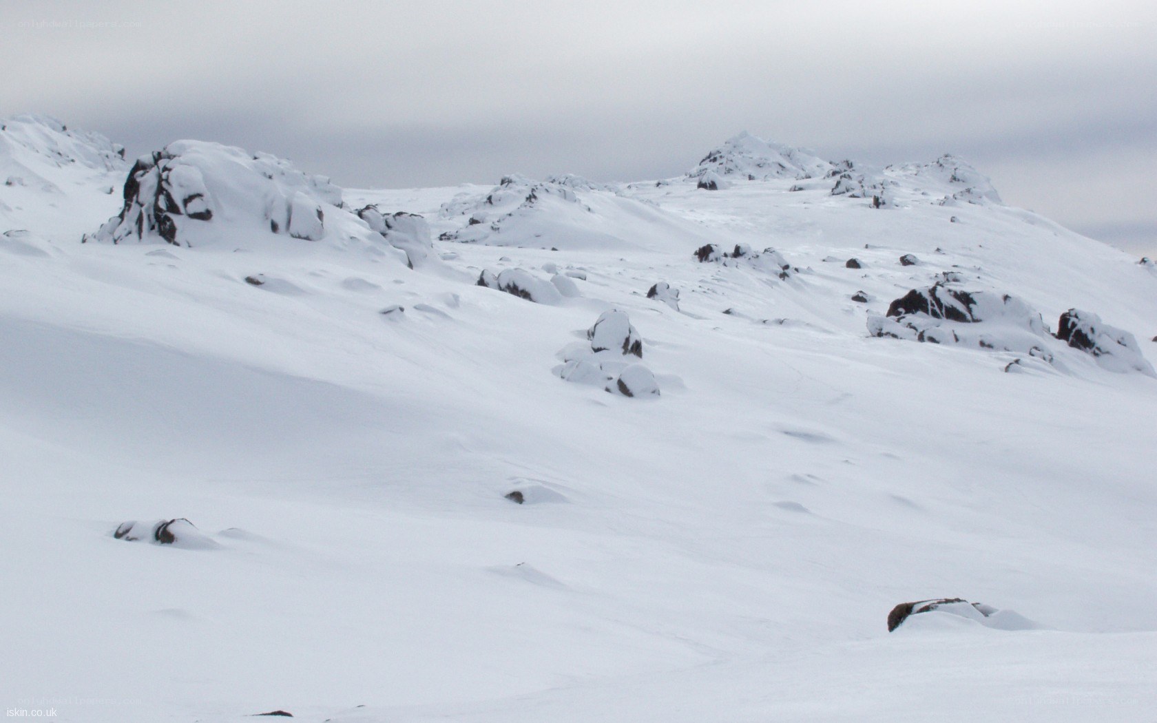 snow-covered mountain landscape