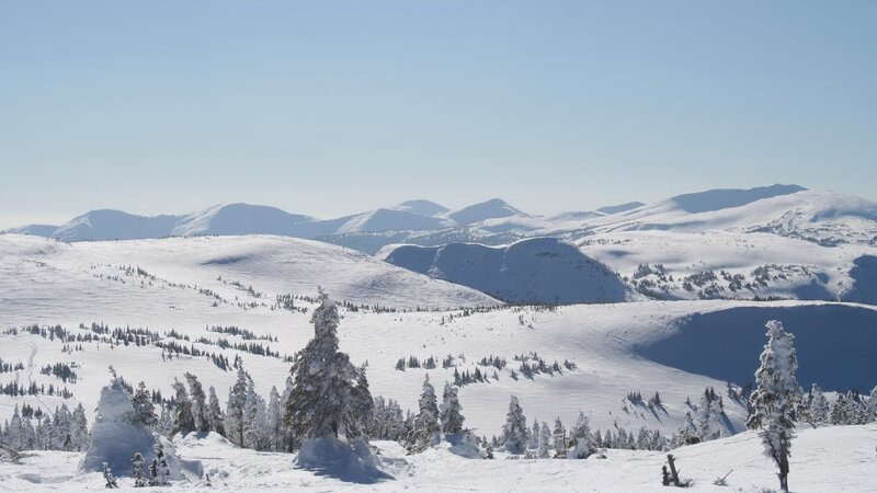 snow-covered mountain landscape