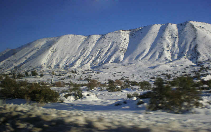 snow-covered mountain landscape