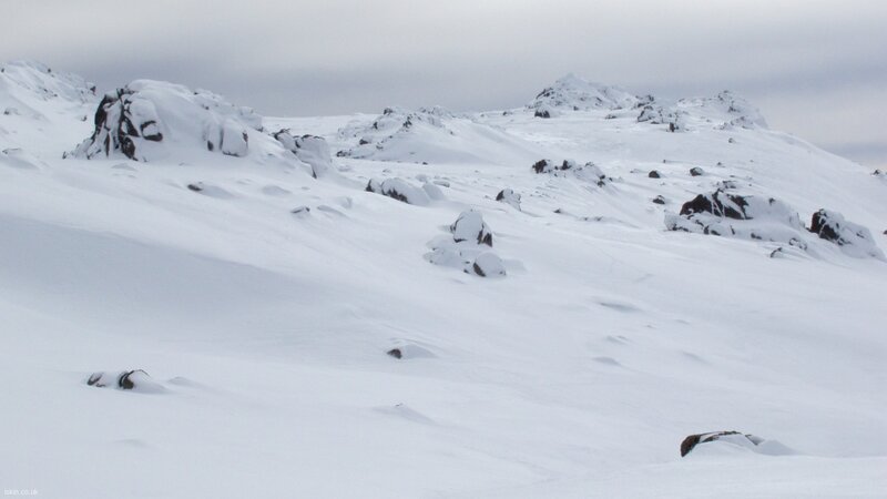 snow-covered mountain landscape