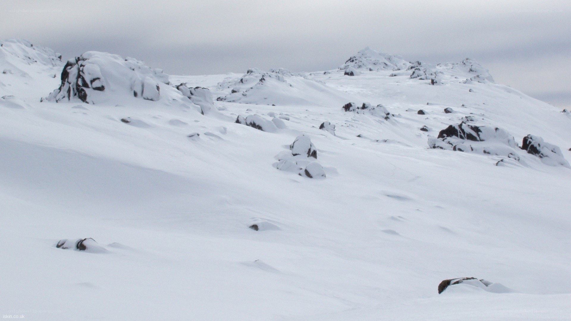 snow-covered mountain landscape