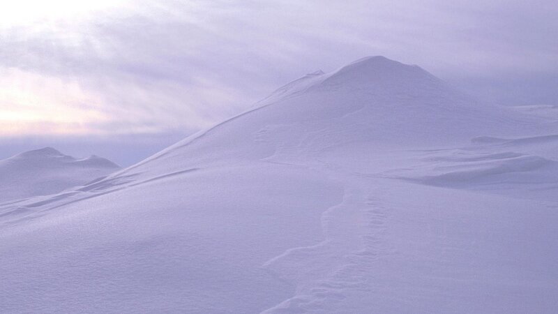 snow-covered mountain landscape