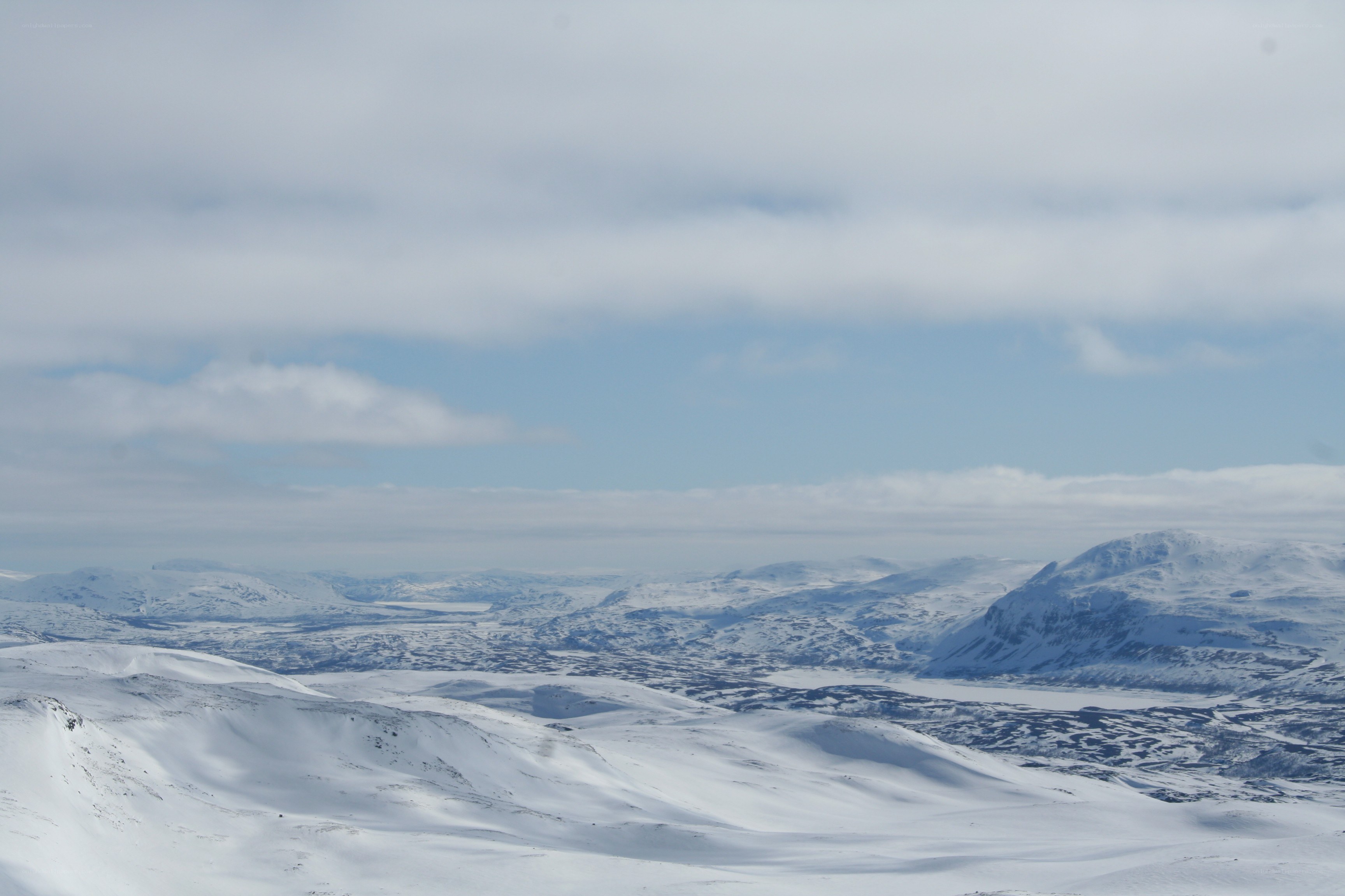 snow-covered mountain landscape