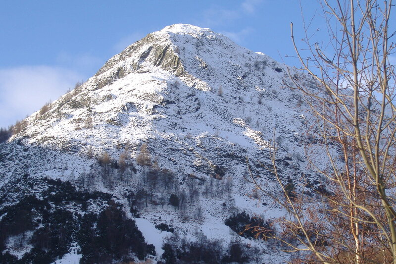 snow-covered mountain peak