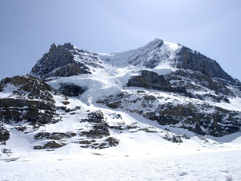 snow-covered mountain peak