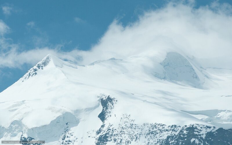 snow-covered mountain peak