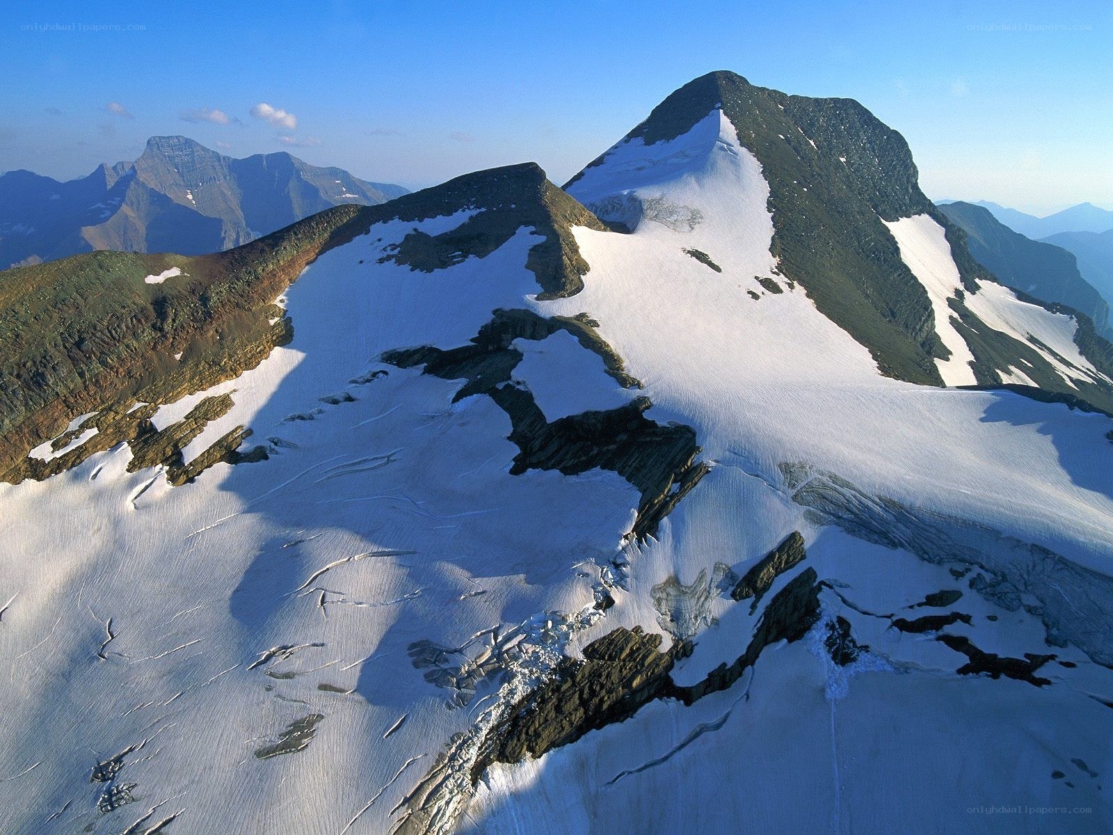 snow-covered mountain peak