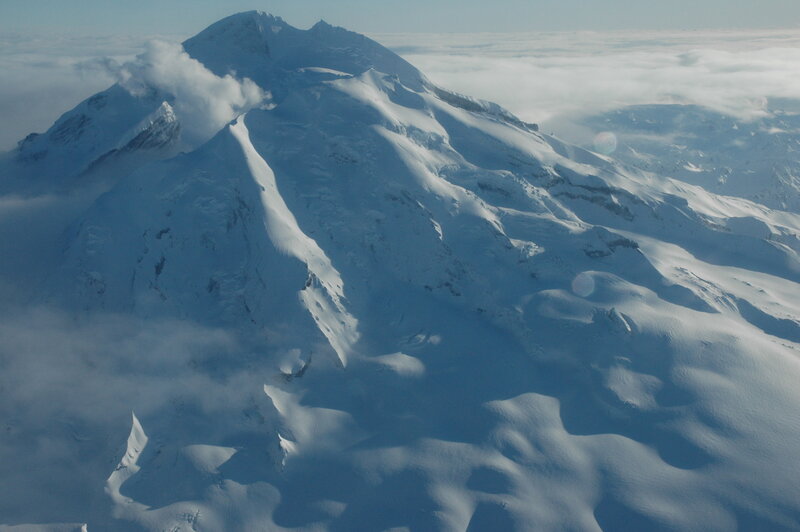 snow-covered mountain peak
