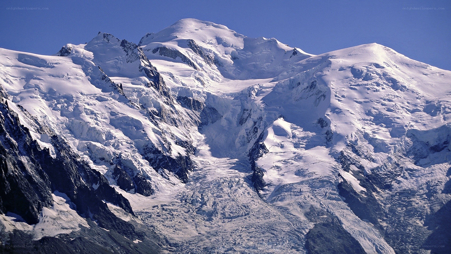 snow-covered mountain peak