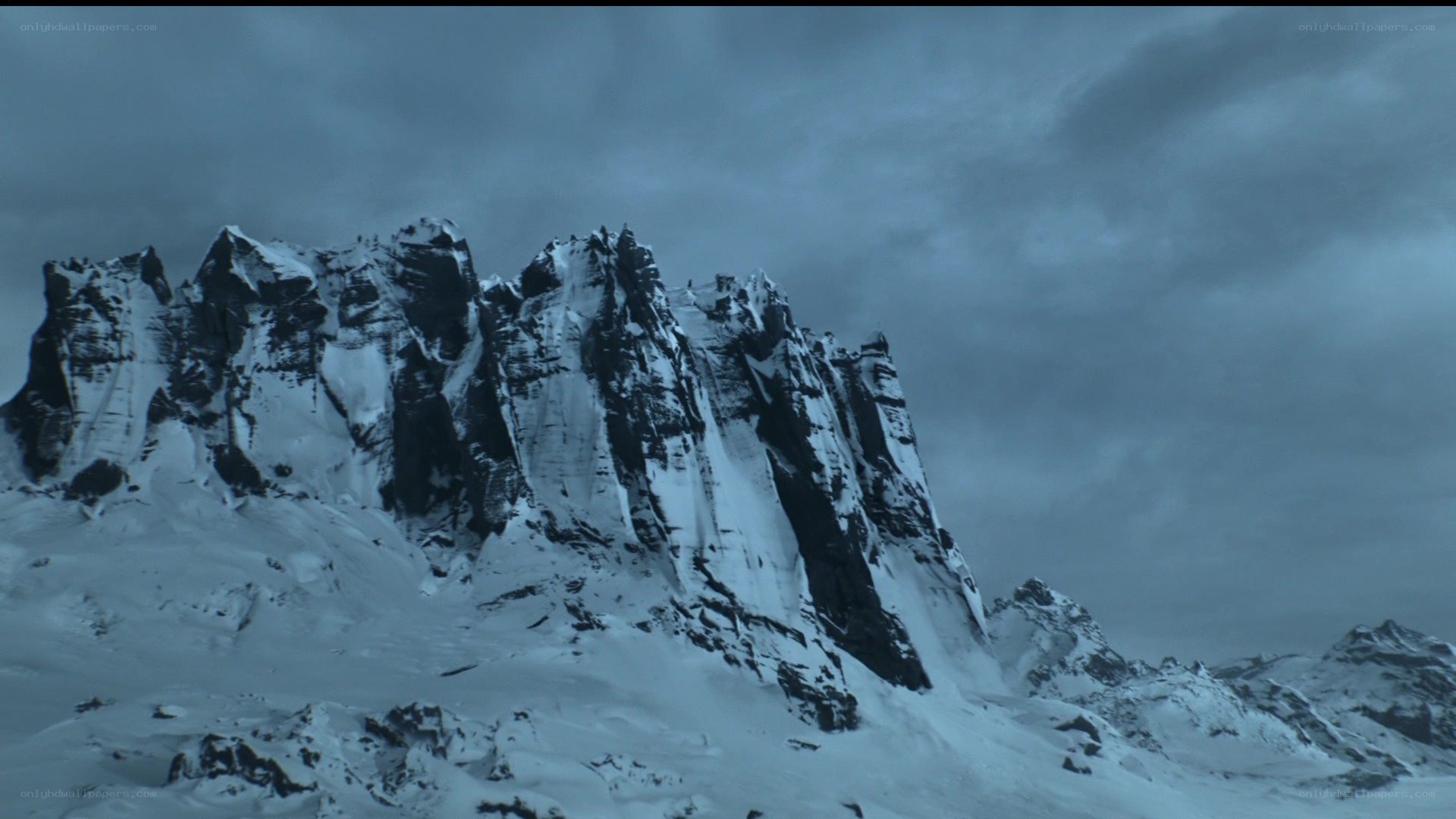 snow-covered mountain peak