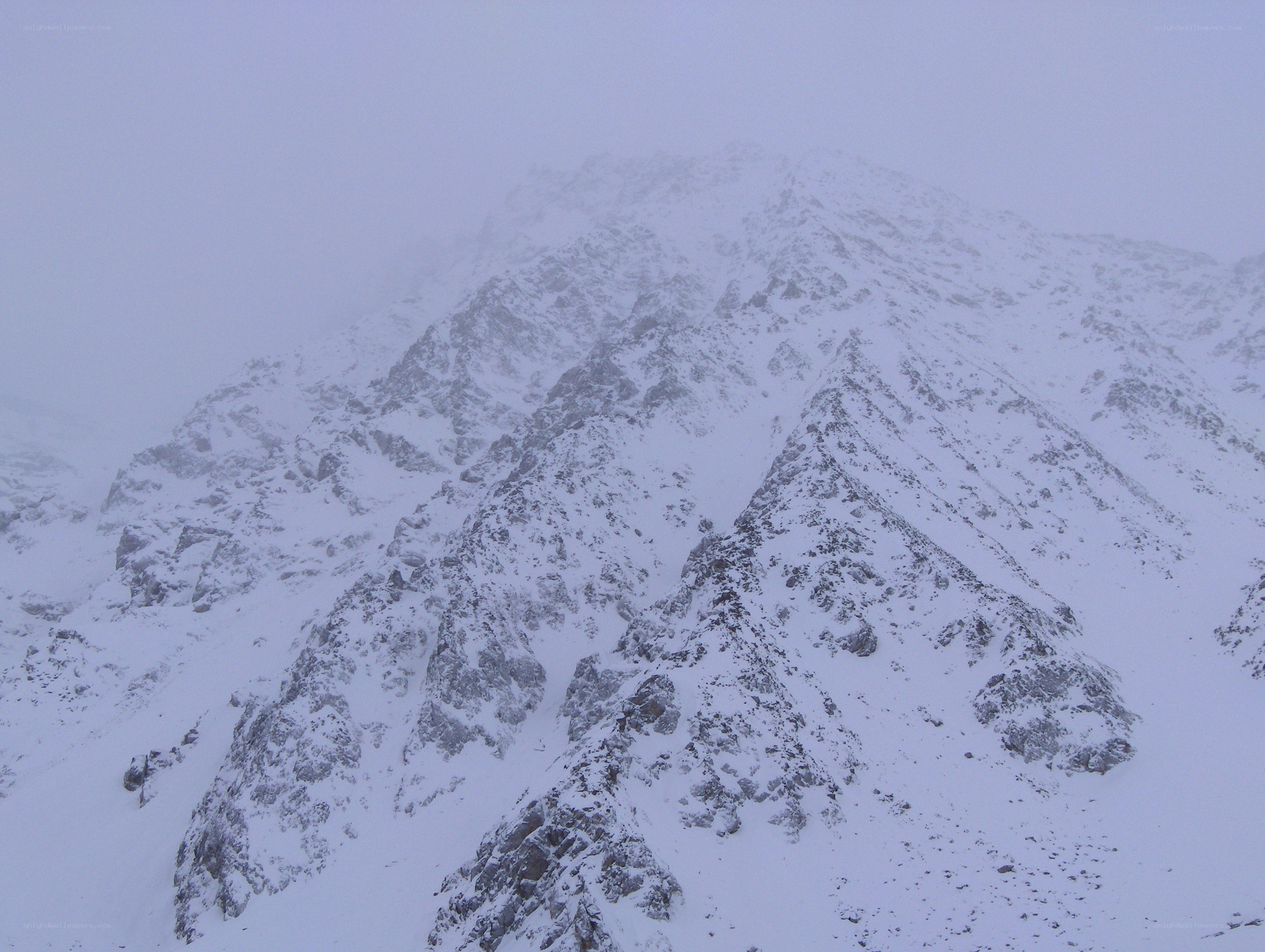 snow-covered mountain peak