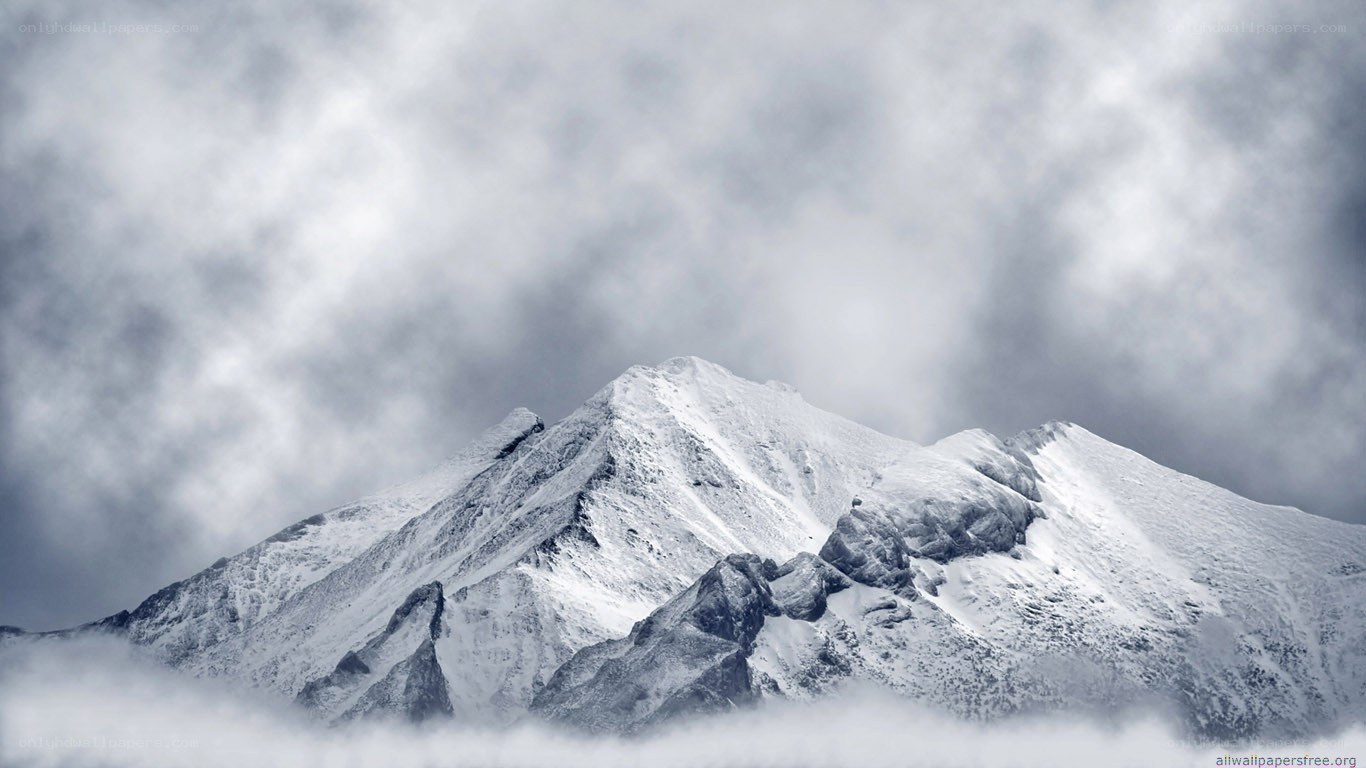 snow-covered mountain peak